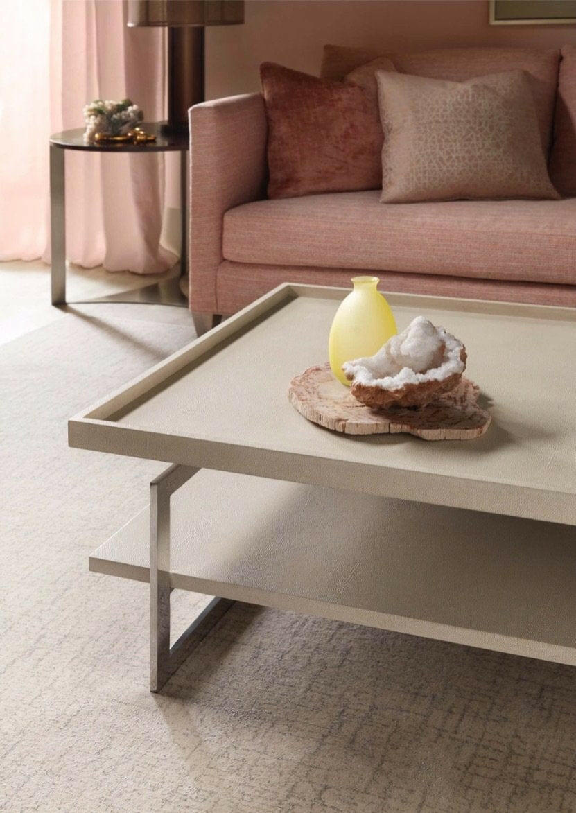 Ta Studio Coffee Table Prescott in Overcast Finish.