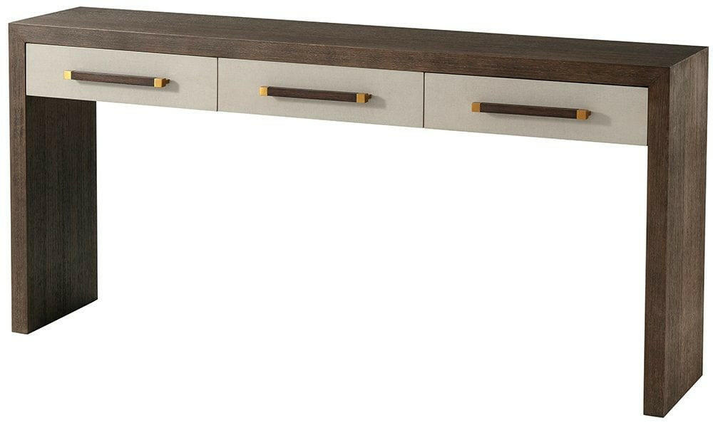 Ta Studio Console Table Isher 3 Drawer in Cardamon.