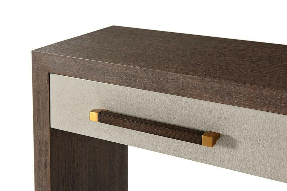 Ta Studio Console Table Isher 3 Drawer in Cardamon.