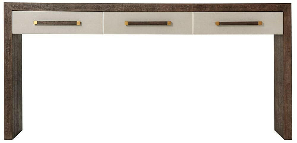 Ta Studio Console Table Isher 3 Drawer in Cardamon.