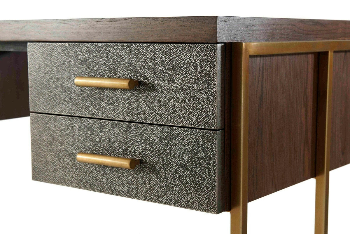 Ta Studio Desk Blain in Tempest.