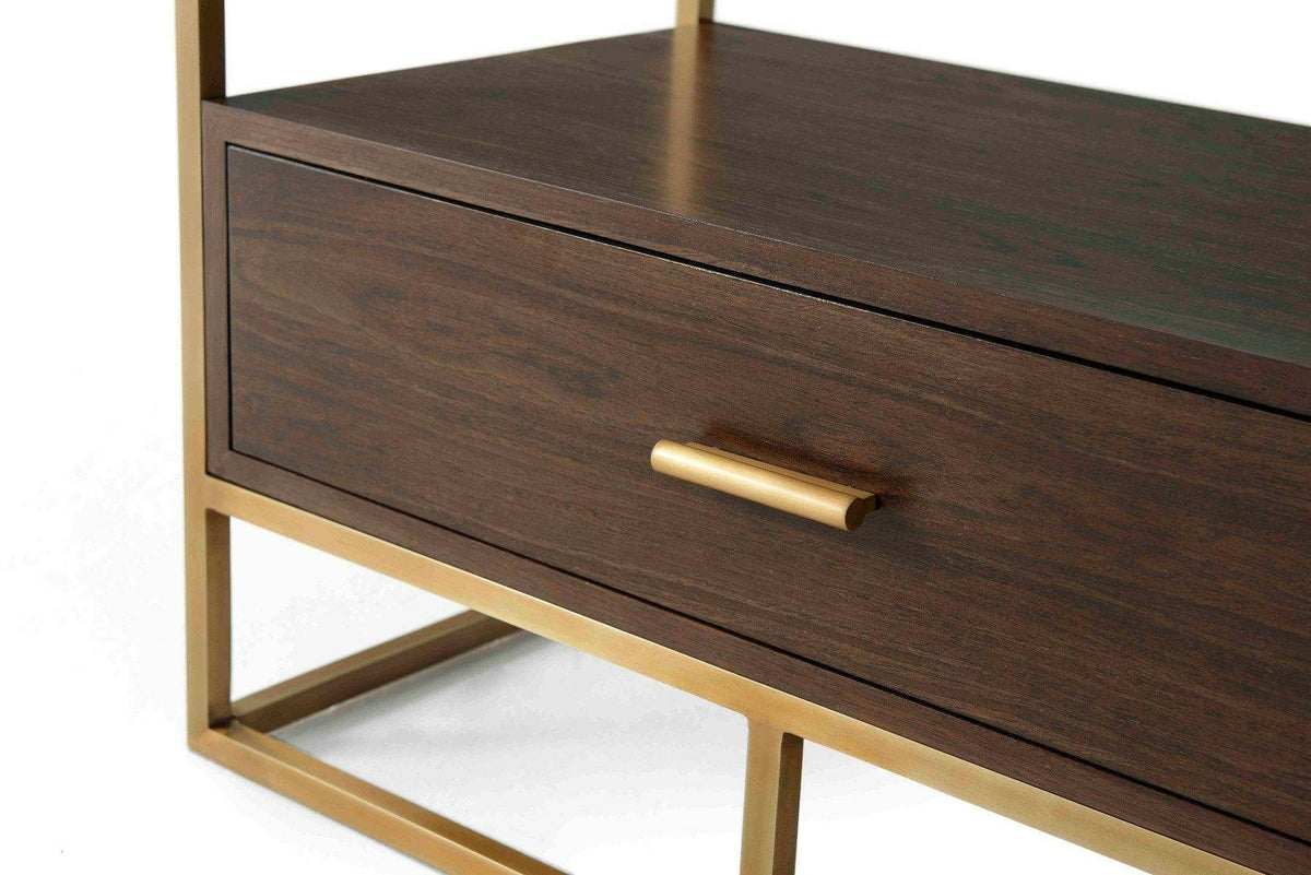 Ta Studio Etagere Fisher in Brass.