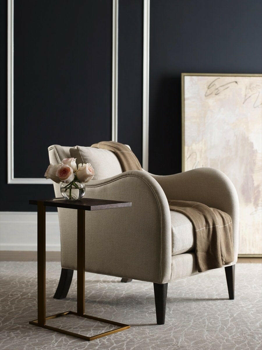 Ta Studio Supper Table Bishop in Rowan.