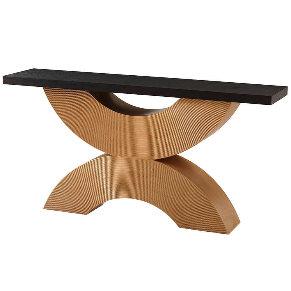 Theodore Alexander Reed Console Table.