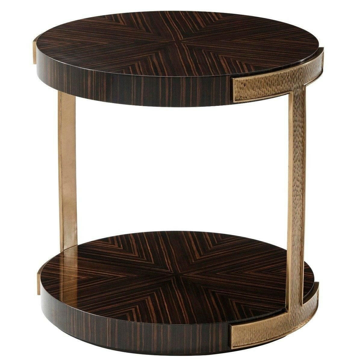 Theodore Alexander Round Side Table Tau.