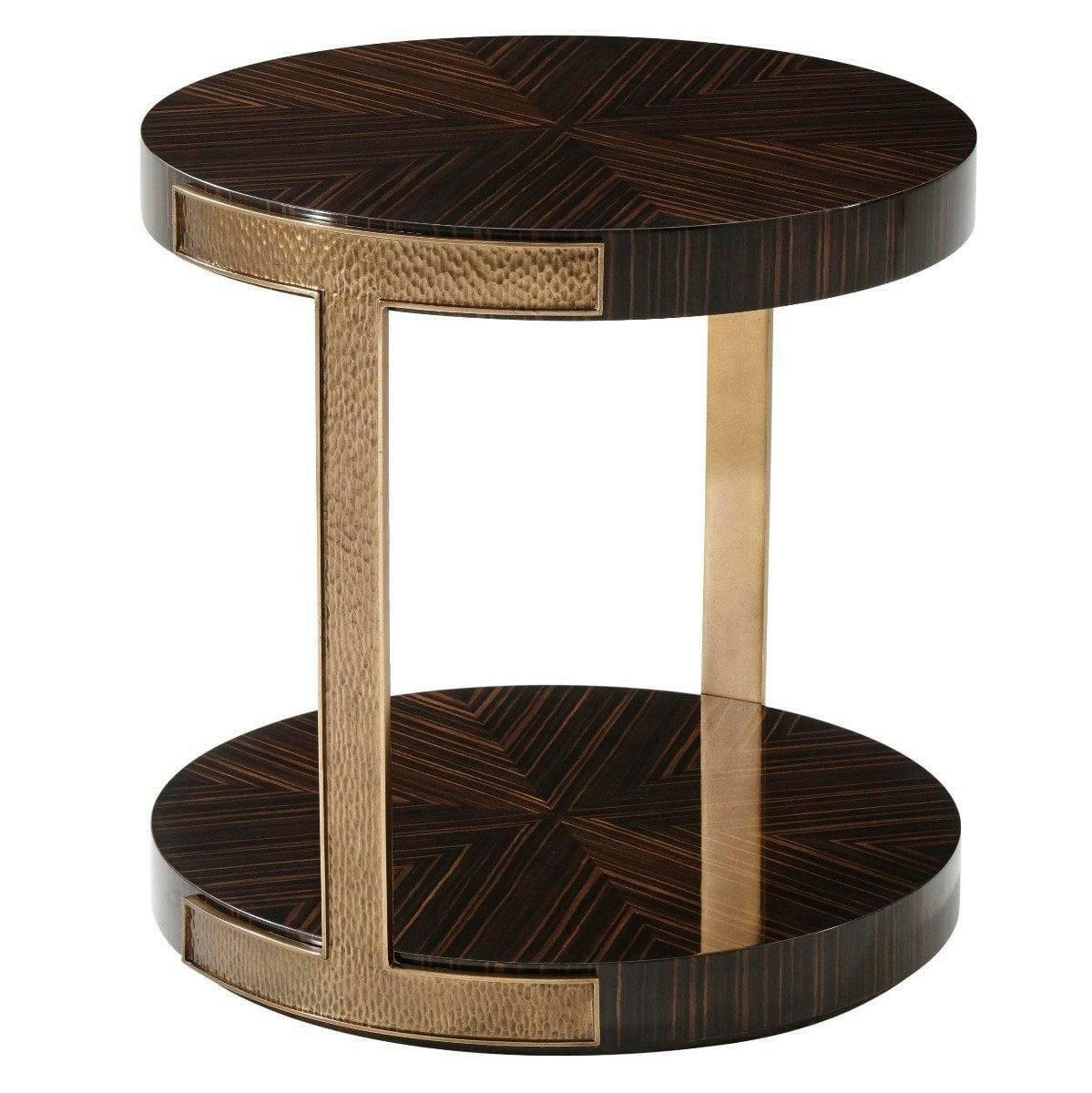 Theodore Alexander Round Side Table Tau.