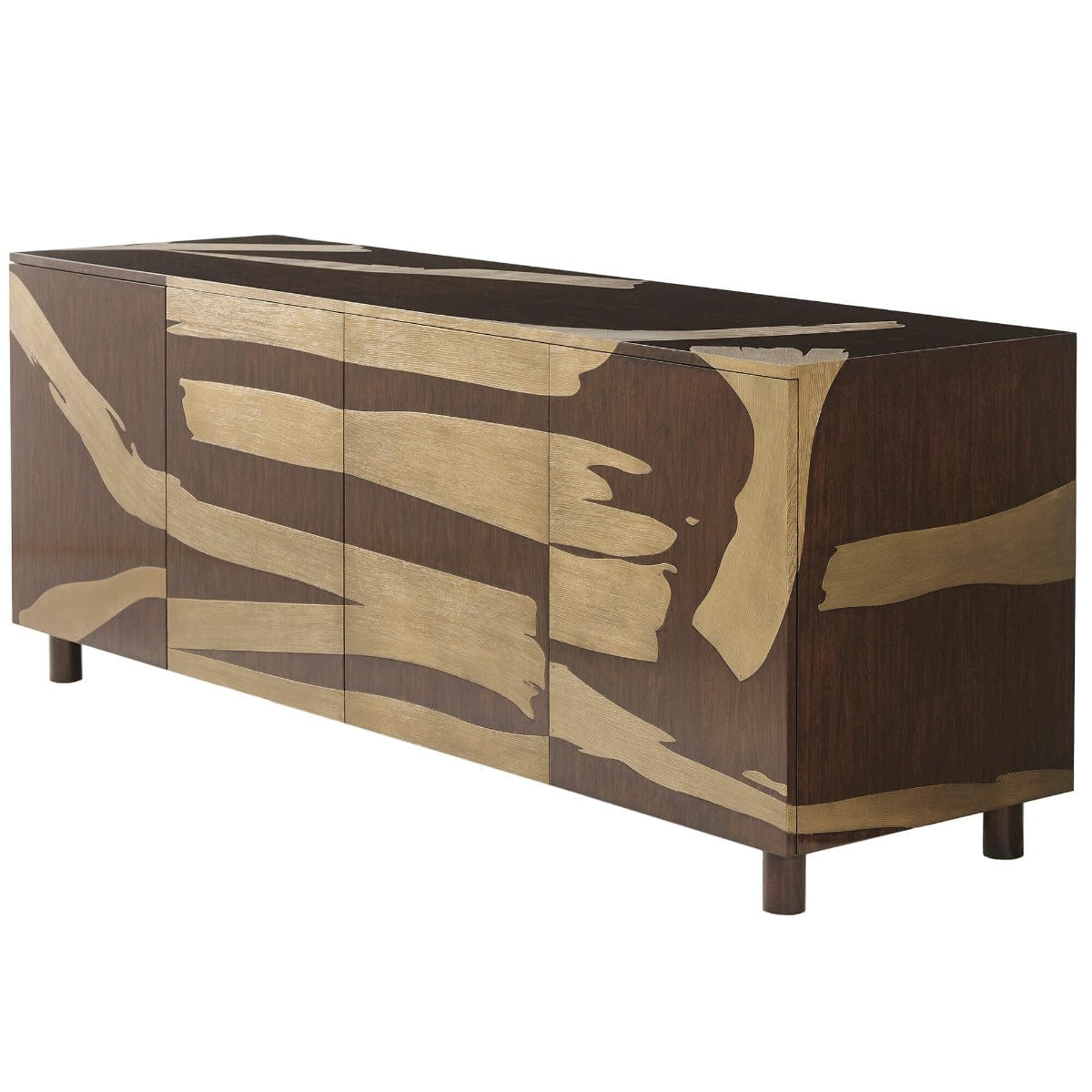 Theodore Alexander Living Theodore Alexander Washi Cabinet High Gloss Pinyon House of Isabella UK