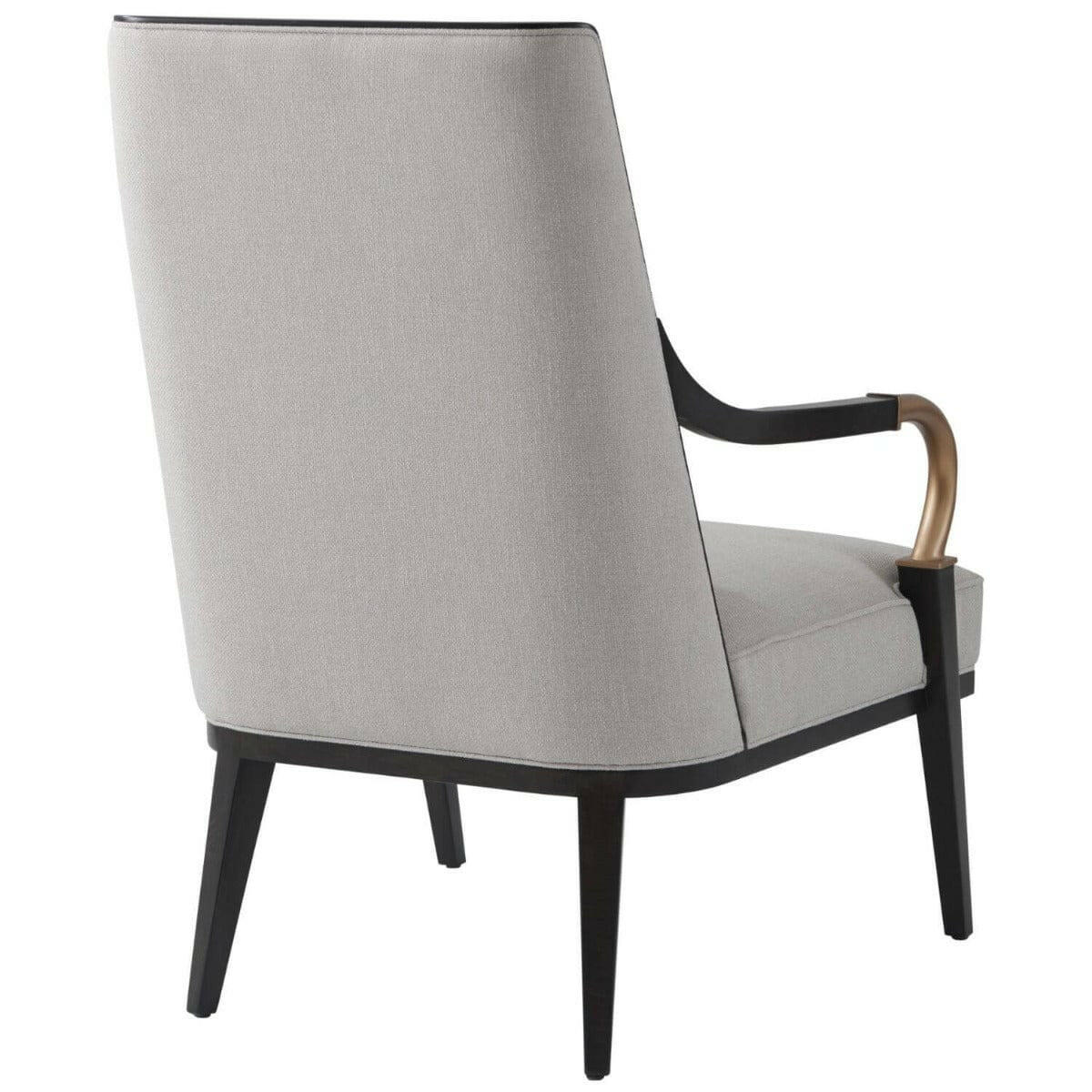 Theodore Alexander Yves Occasional Chair in Kendal Linen.