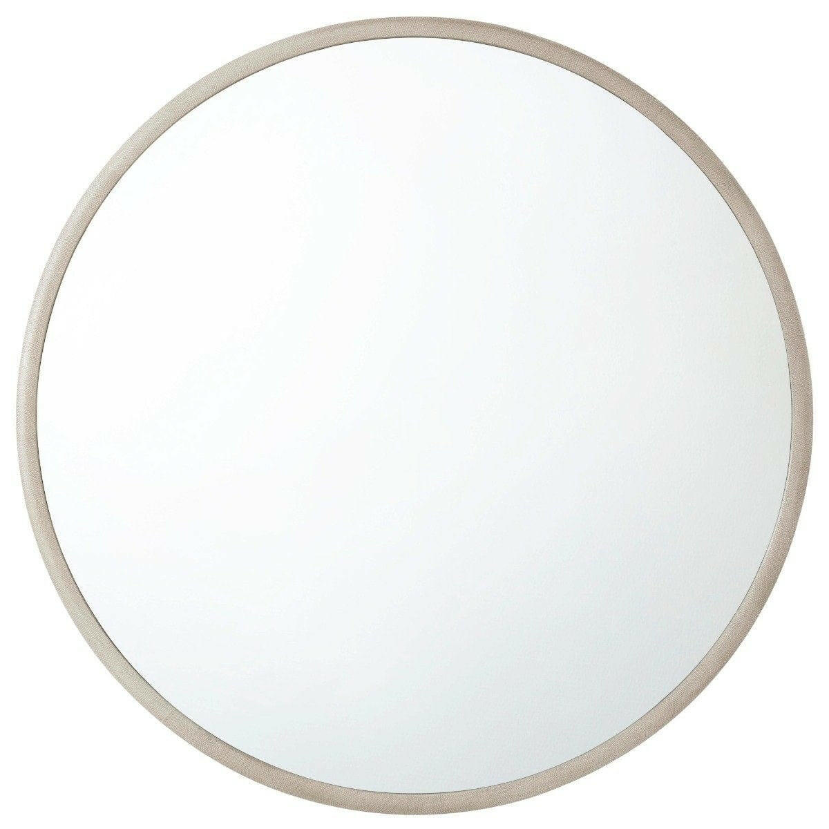 Ta Studio Round Wall Mirror Orbital in Overcast.