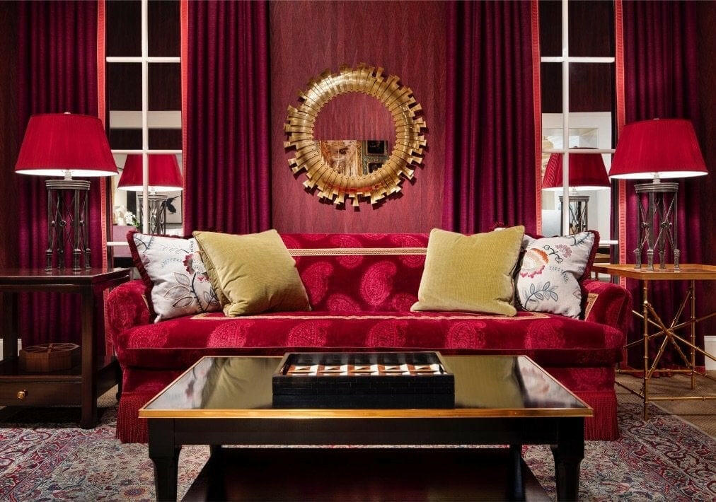 Theodore Alexander Round Wall Mirror Ness.