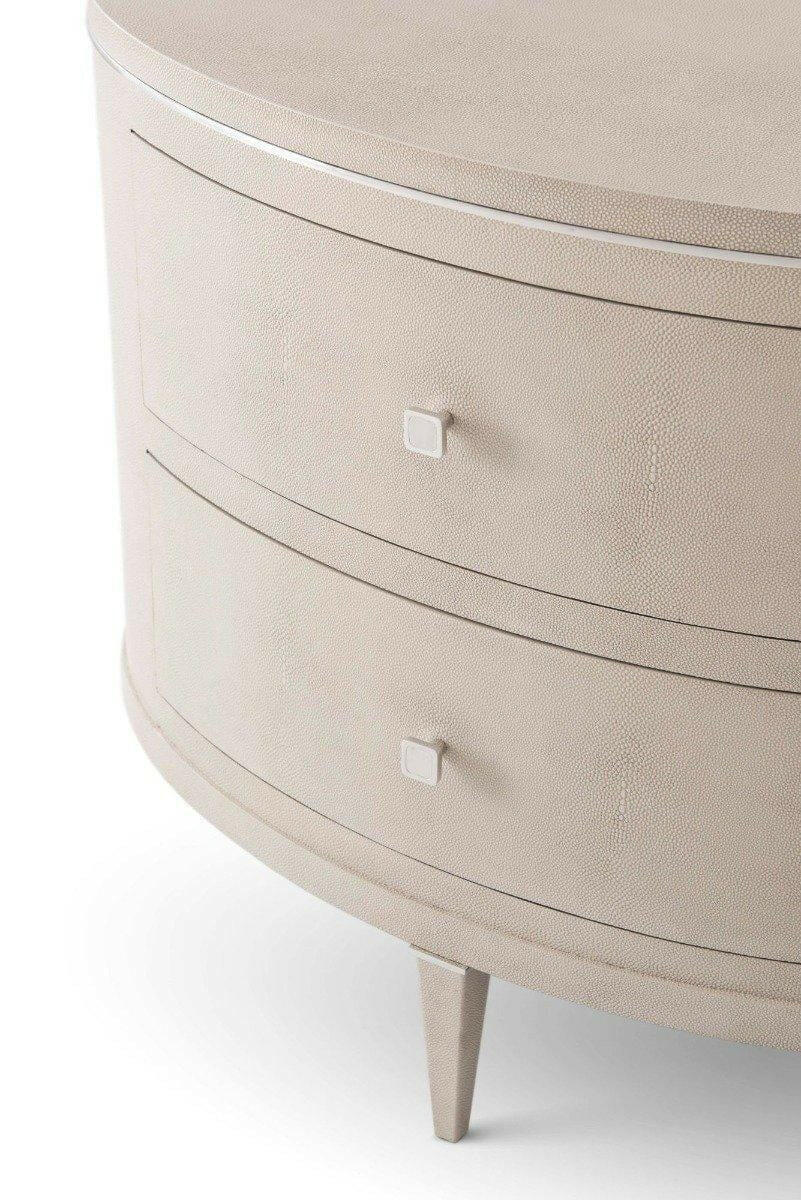 Ta Studio Bedside Chest Eli in Overcast Finish.