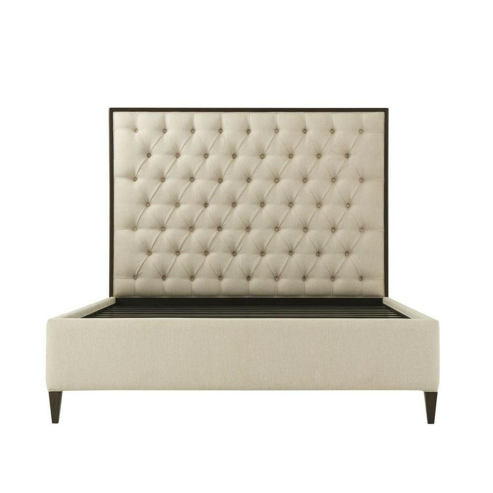 Ta Studio King Bed Frame Talbot in Kendal Linen.