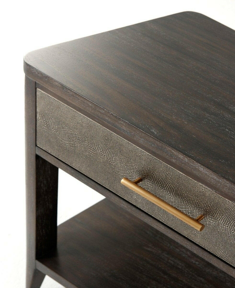 Ta Studio Large Bedside Table York in Rowan.