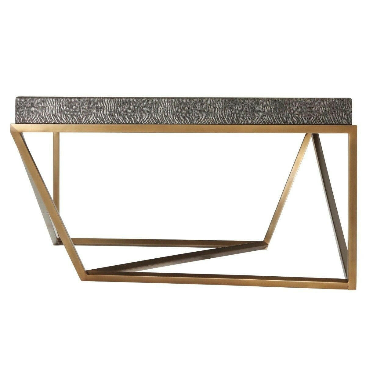 Ta Studio Tray Coffee Table Crazy X in Tempest.