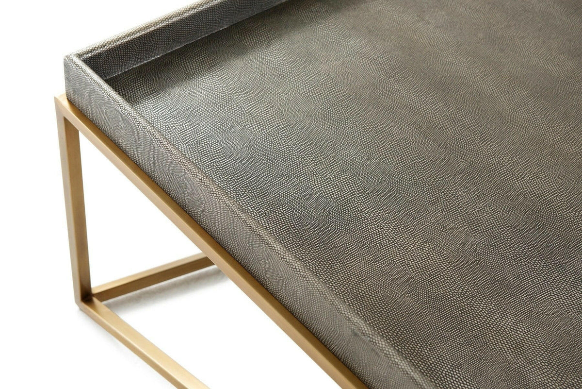 Ta Studio Tray Coffee Table Crazy X in Tempest.