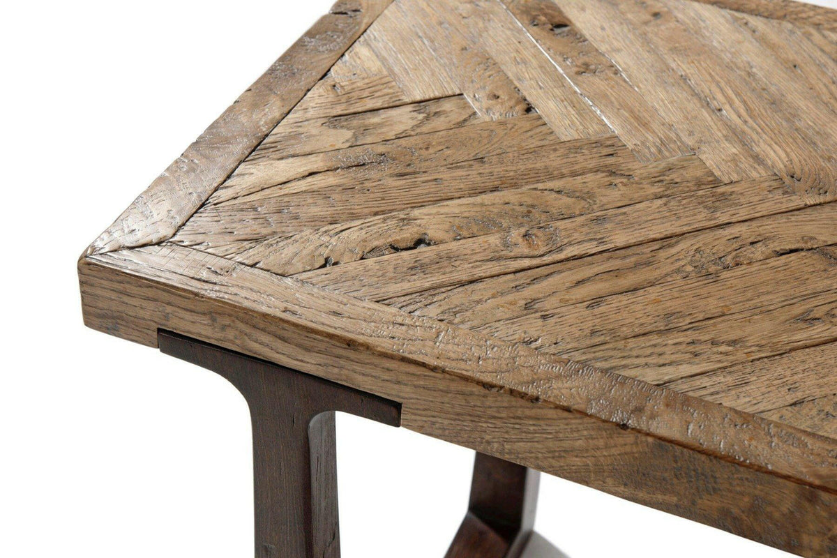 Theodore Alexander Accent Table Stafford in Echo Oak.