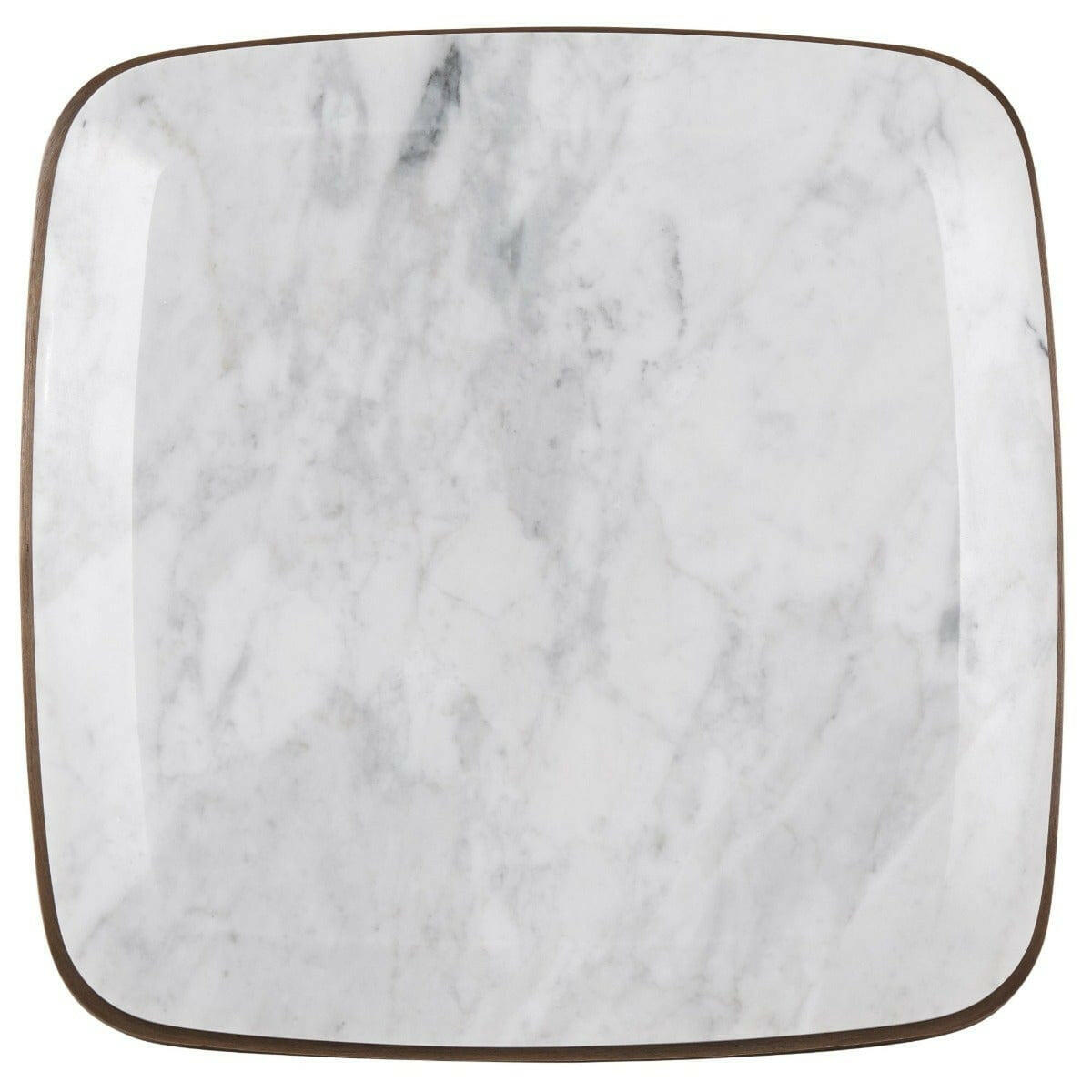 Theodore Alexander Converge Marble Accent Table in Caribbean Cask.