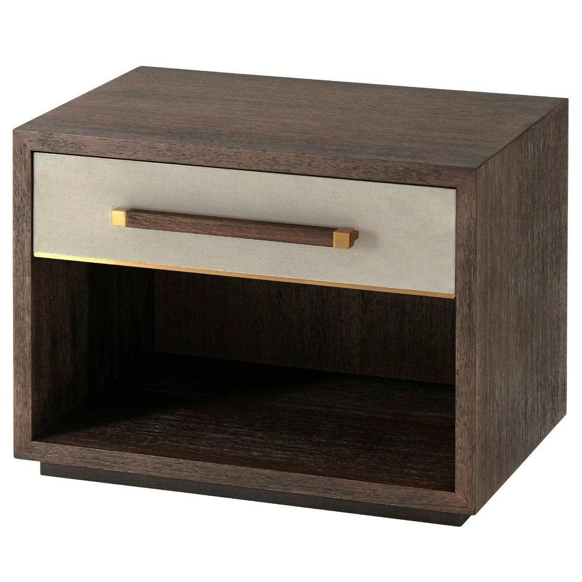Ta Studio Small Bedside Cabinet Lowan in Cardamon.