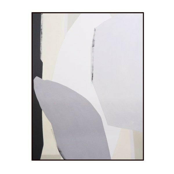 Grey Fossil Wall Art.