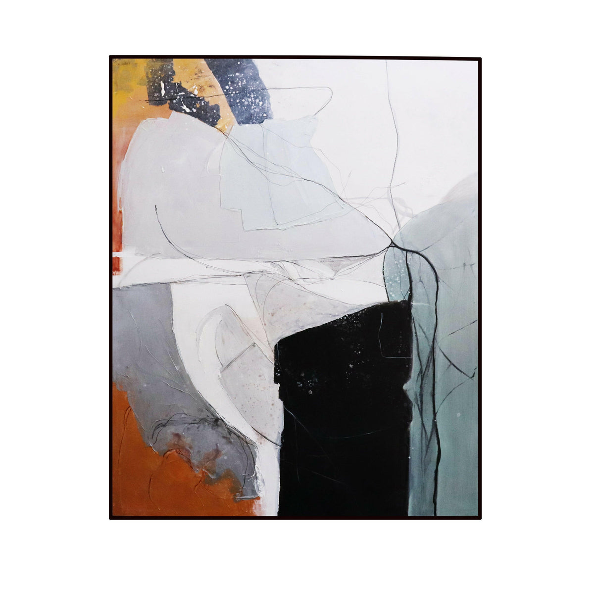 Seafoam Oil Painting.