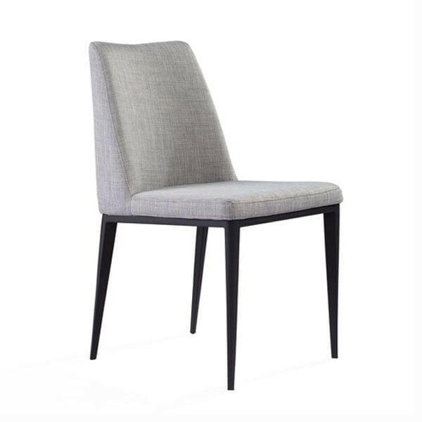 Medici Dining Chair - Set of 2 - Cool Grey.