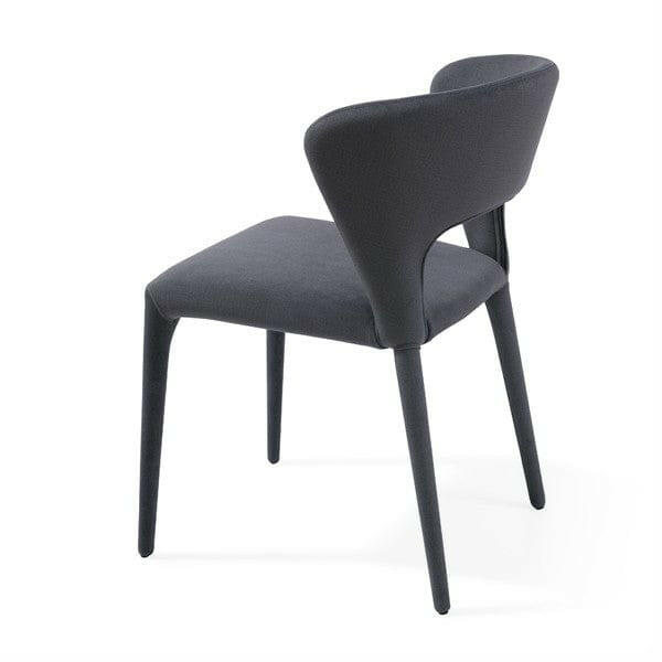 Pari I Dining Chair - Luxe Cinder Grey - Set of 2.