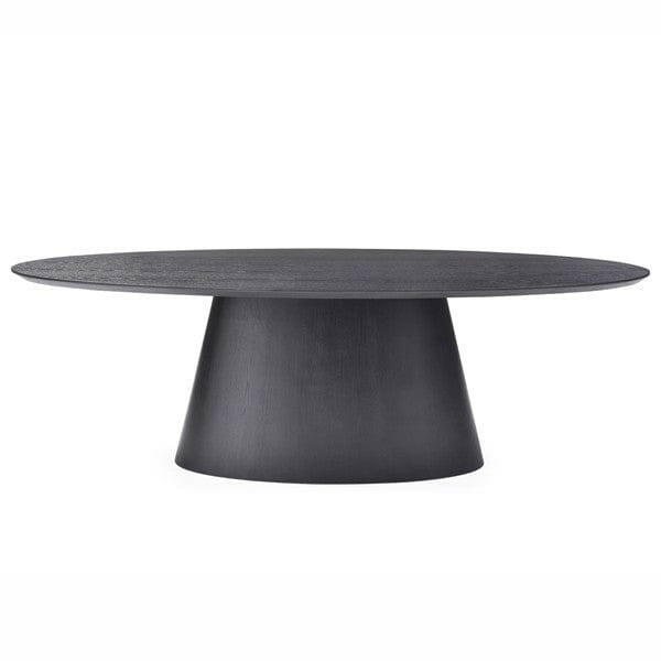 Tavamo Dining Table - Oval - Black Oak.