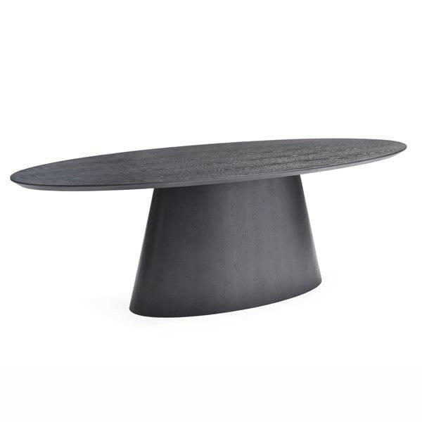 Tavamo Dining Table - Oval - Black Oak.