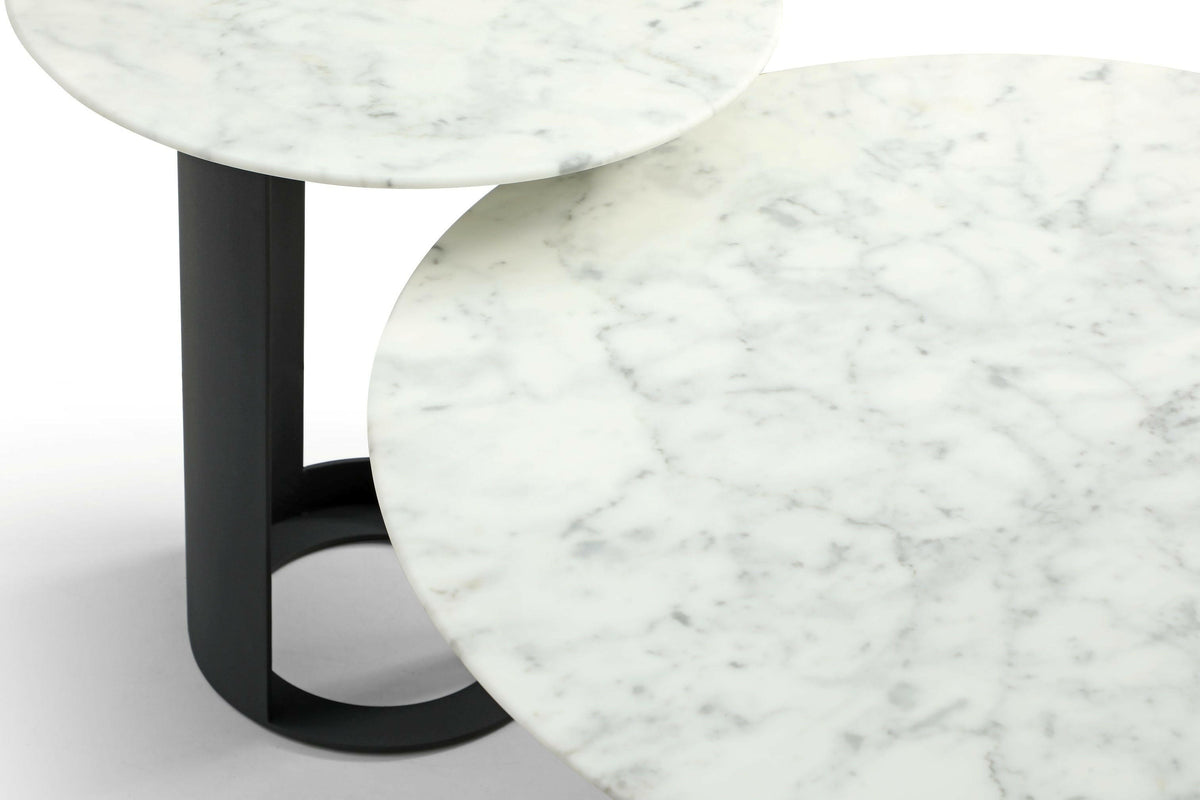 Alban Coffee Table - Carrara White.
