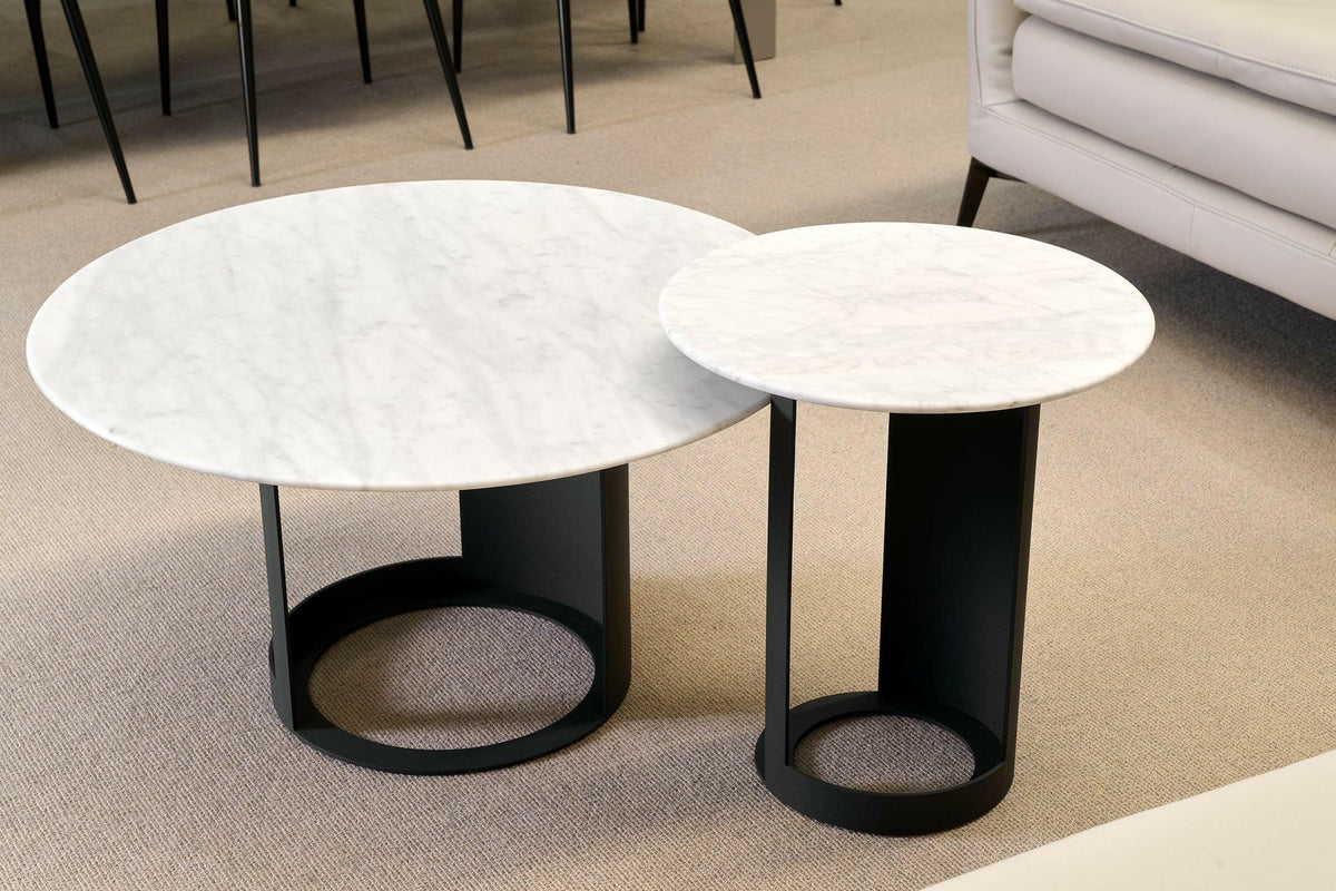 Alban Coffee Table - Carrara White.
