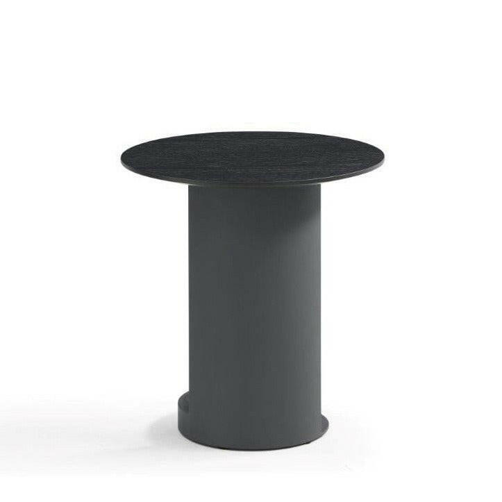 Alban Side Table - Matte Black.