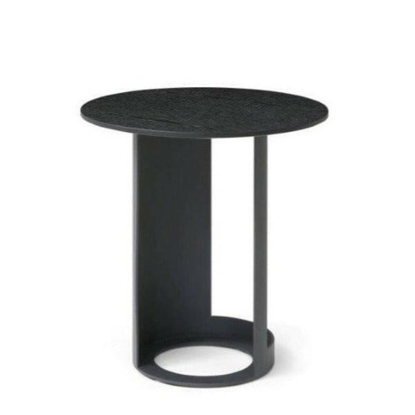 Alban Side Table - Matte Black.
