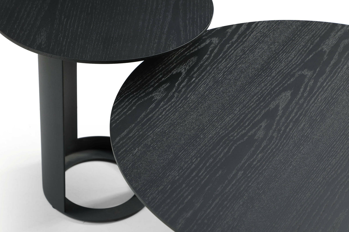 Alban Side Table - Matte Black.
