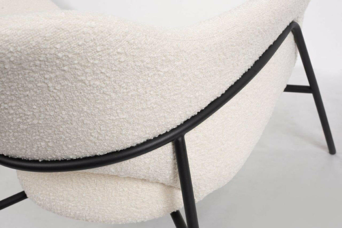 Arteta Accent Chair - Polar Boucle.