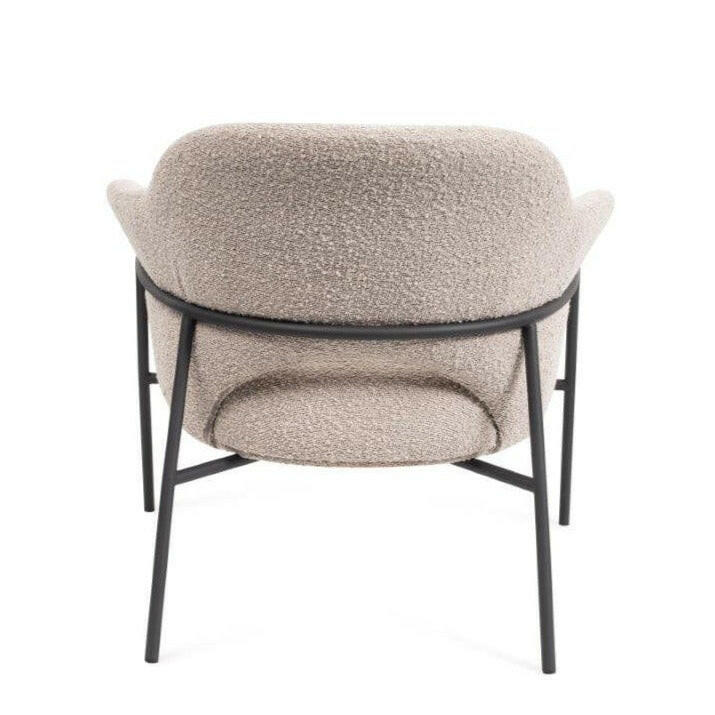 Arteta Accent Chair - Steam Boucle.