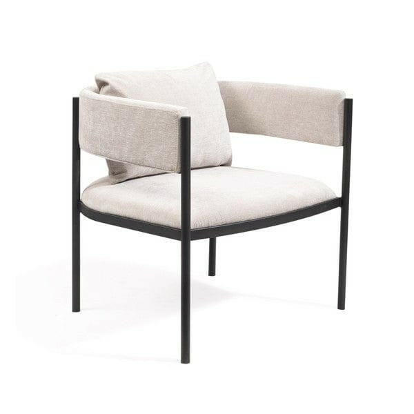 Envie I Lounge Chair - Giselle Grey Beige.