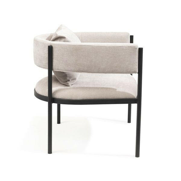 Envie I Lounge Chair - Giselle Grey Beige.