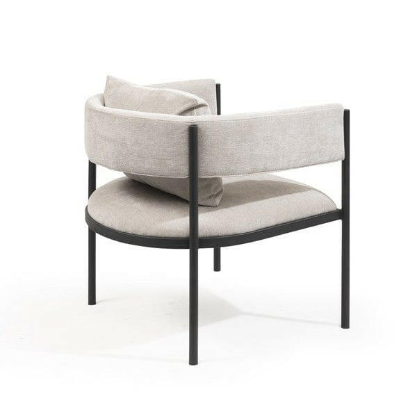 Envie I Lounge Chair - Giselle Grey Beige.