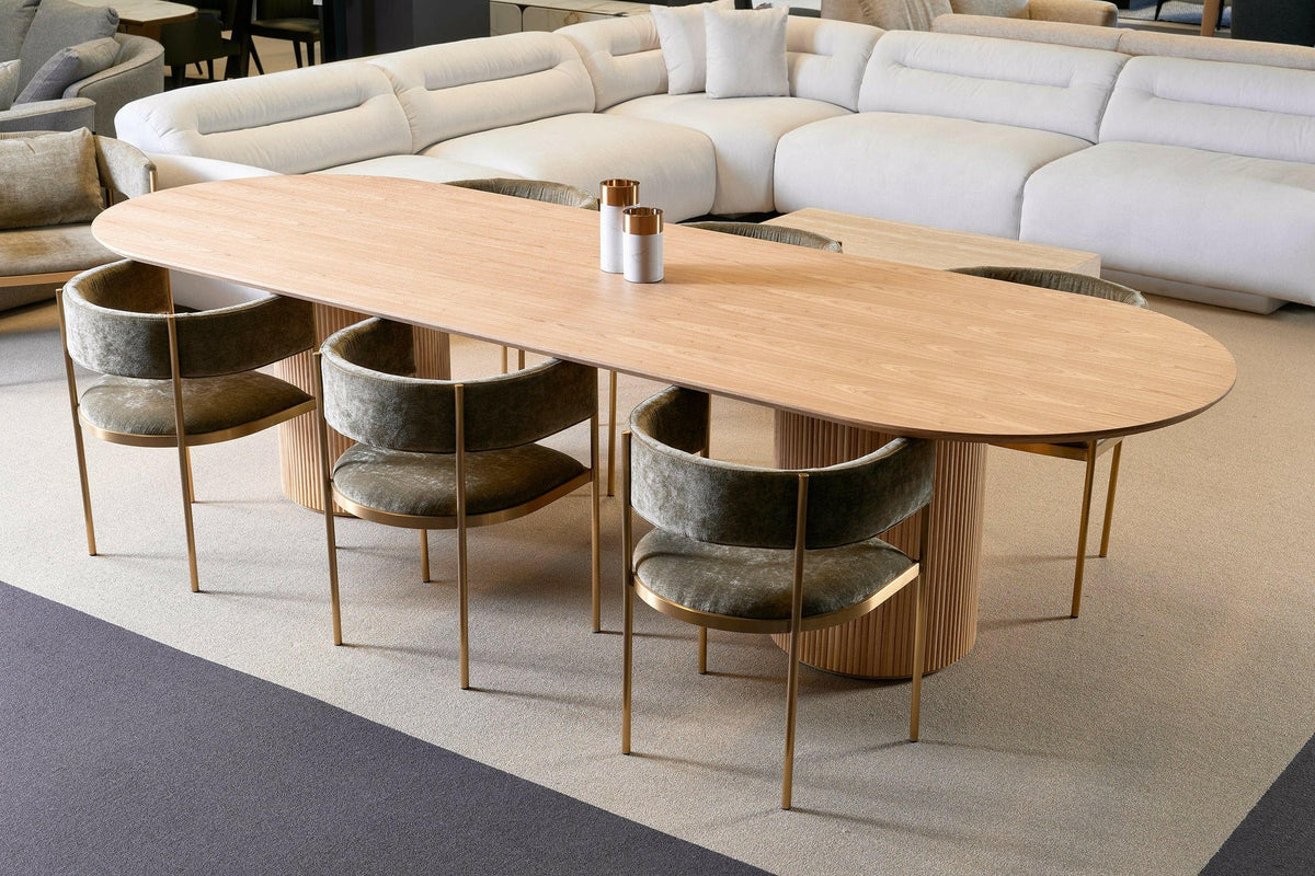 Frankie 2-Seater Lounge - Chex Polar Bouclé.