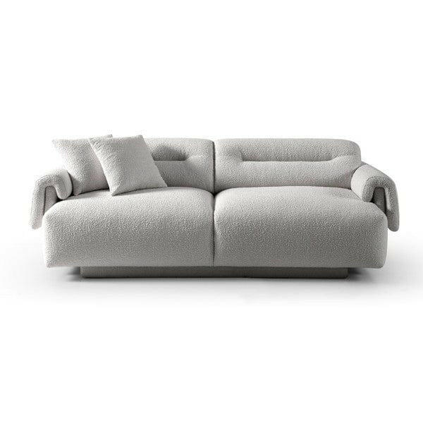 Frankie 3-Seater Sofa - Chex Steam Bouclé.