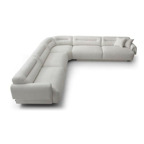 Frankie Modular Sofa - Chex Polar Bouclé.