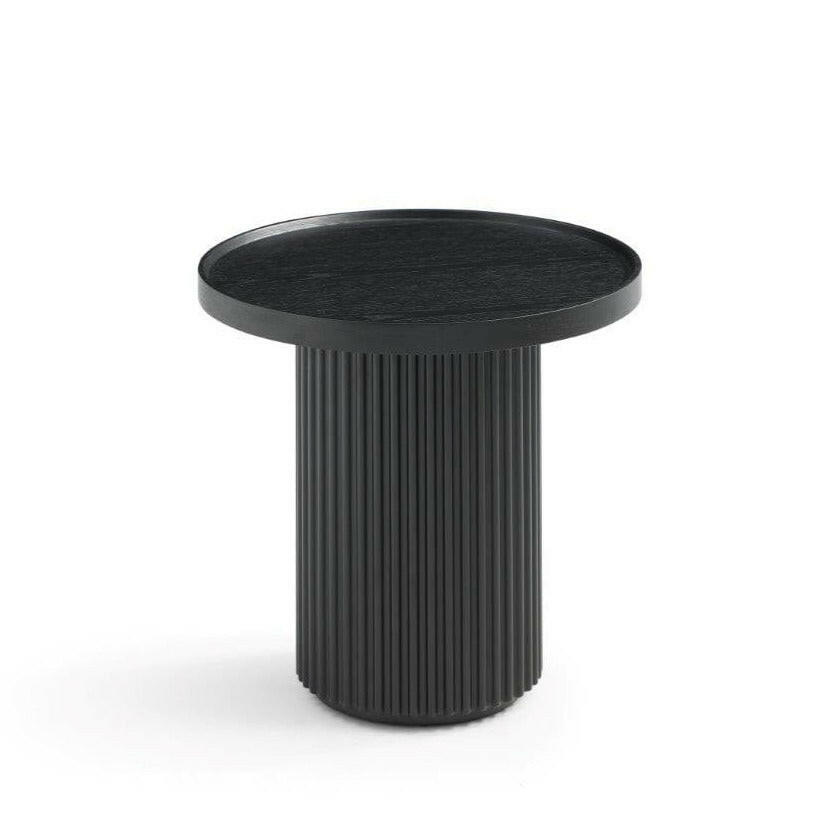 Lincoln Side Table - Matte Black.