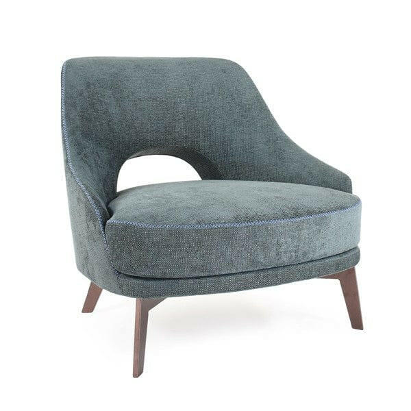 Verna Lounge Chair - Steel.