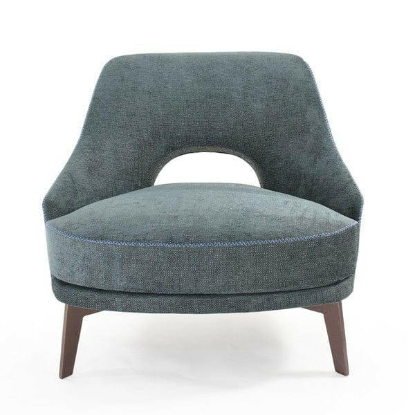 Verna Lounge Chair - Steel.