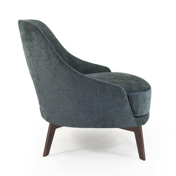 Verna Lounge Chair - Steel.