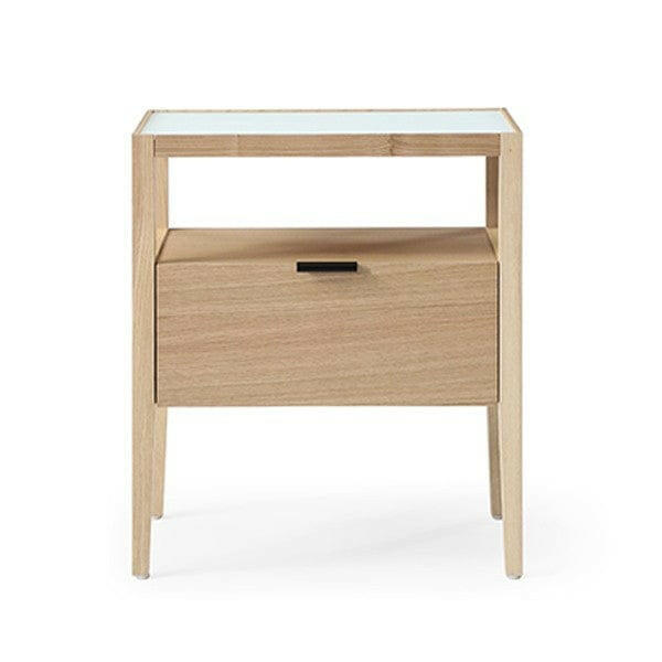 Grafiato Bedside Table - One Drawer.
