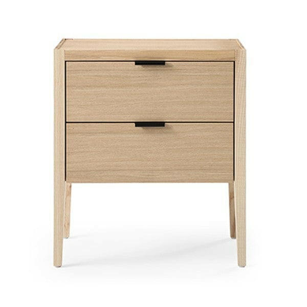 Grafiato Bedside Table - Two Drawer.