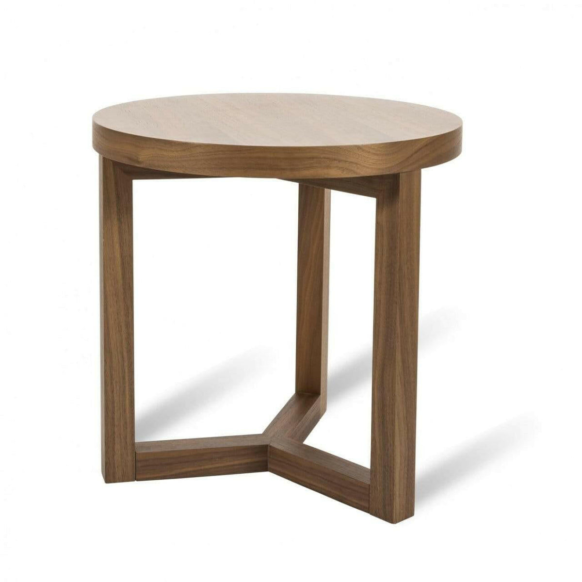 Iris Lamp Table Walnut.
