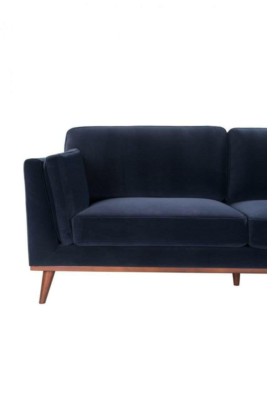 Mickey 2 Seat Sofa- Midnight Blue.