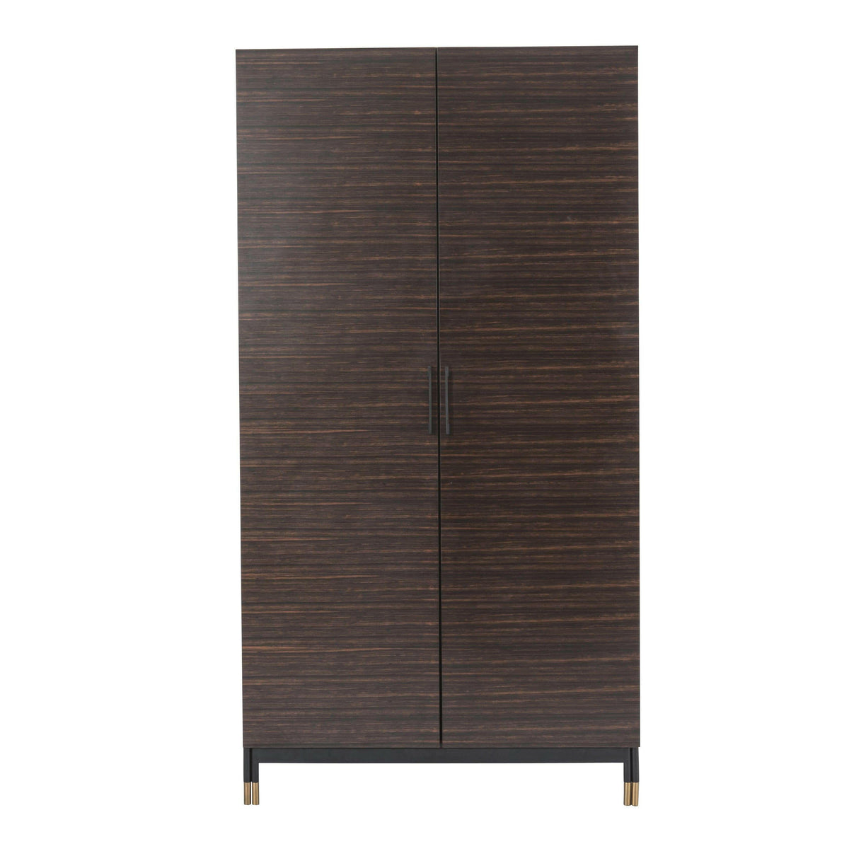 Bali 2 Door Wardrobe - Ebony.